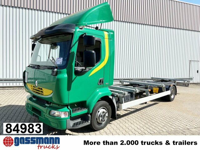 Renault Midlum 220.12 4x2, BDF verschiedene Größen - Camión portacontenedore/ Intercambiable: foto 1 Renault Midlum 220.12 4x2, BDF verschiedene Größen - Camión portacontenedore/ Intercambiable: foto 1