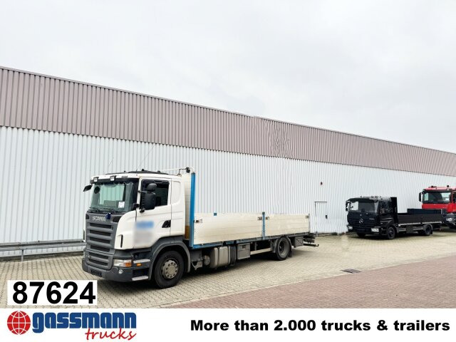 Scania R380 DB 4x2 MNA, Platz für Heckkran, 2x AHK - Camión caja abierta: foto 1 Scania R380 DB 4x2 MNA, Platz für Heckkran, 2x AHK - Camión caja abierta: foto 1
