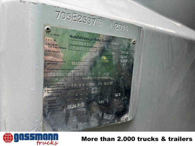 Scania R450 4x2, Retarder, ADR, Rohr Tank, ca. 14400l - Camión cisterna: foto 5 Scania R450 4x2, Retarder, ADR, Rohr Tank, ca. 14400l - Camión cisterna: foto 5