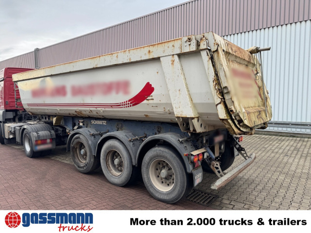 Schmitz Cargobull SKI 24 SL 7.2, Stahlmulde ca. 24m³, Liftachse - Semirremolque volquete: foto 4 Schmitz Cargobull SKI 24 SL 7.2, Stahlmulde ca. 24m³, Liftachse - Semirremolque volquete: foto 4