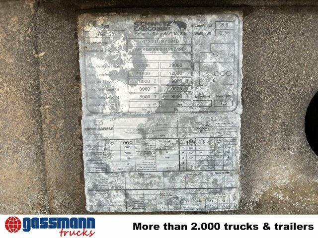 Schmitz Cargobull SKI 24 SL 7.2, Stahlmulde ca. 27m³, Liftachse - Semirremolque volquete: foto 3 Schmitz Cargobull SKI 24 SL 7.2, Stahlmulde ca. 27m³, Liftachse - Semirremolque volquete: foto 3