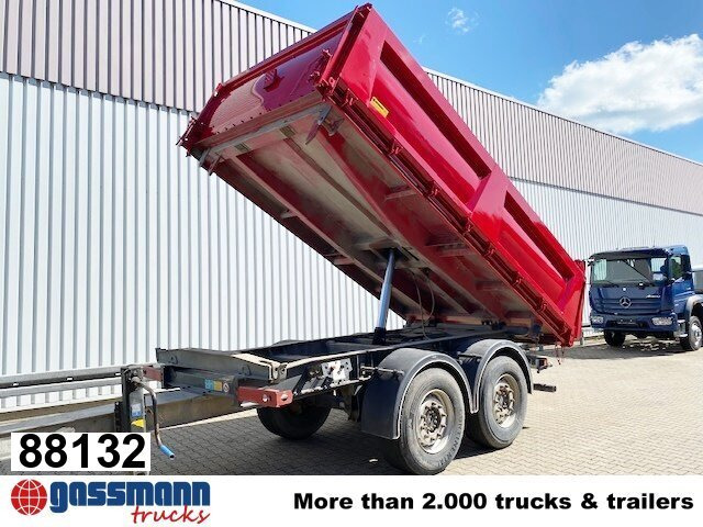 Schmitz Cargobull ZKI 18, Stahlbordwände, ca. 10m³ - Remolque volquete: foto 1 Schmitz Cargobull ZKI 18, Stahlbordwände, ca. 10m³ - Remolque volquete: foto 1