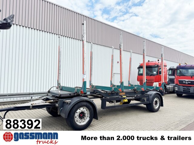 Schwarzmüller 2-Achs Holzanhänger - Remolque maderero: foto 1 Schwarzmüller 2-Achs Holzanhänger - Remolque maderero: foto 1