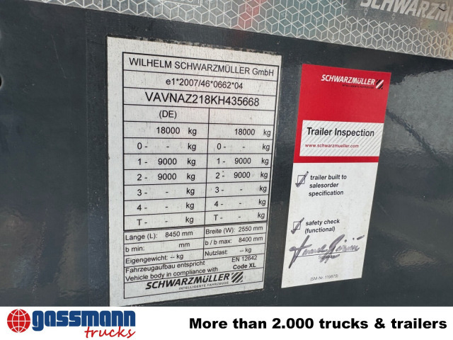 Schwarzmüller 2-Achs Holzanhänger - Remolque maderero: foto 2 Schwarzmüller 2-Achs Holzanhänger - Remolque maderero: foto 2