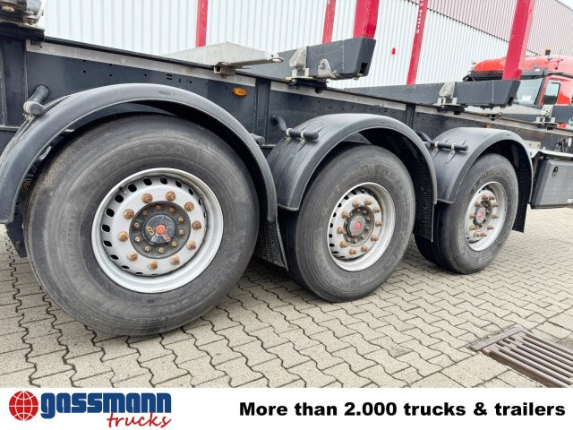 Schwarzmüller 3-Achs Holzauflieger, Liftachse, MEHRFACH - Semirremolque forestal: foto 2 Schwarzmüller 3-Achs Holzauflieger, Liftachse, MEHRFACH - Semirremolque forestal: foto 2