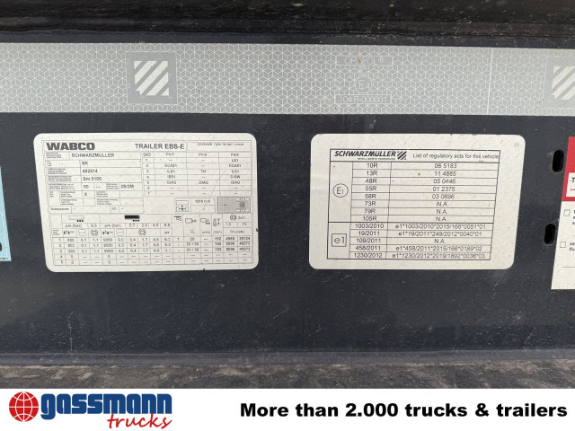 Schwarzmüller K-Serie Kippauflieger, Hardoxmulde ca. 24/26m³, - Semirremolque volquete: foto 5 Schwarzmüller K-Serie Kippauflieger, Hardoxmulde ca. 24/26m³, - Semirremolque volquete: foto 5
