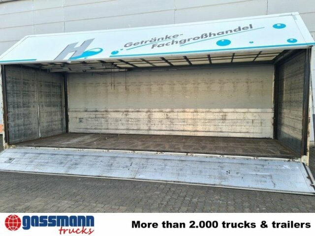 Schwenkwandaufbau, Stapleraufnahme, mehrmals - Camión caja cerrada: foto 2 Schwenkwandaufbau, Stapleraufnahme, mehrmals - Camión caja cerrada: foto 2