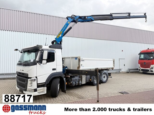 Volvo FM 460 6x2, Lenk-/Liftachse, Alu-Bordwände, - Camión volquete, Camión grúa: foto 1 Volvo FM 460 6x2, Lenk-/Liftachse, Alu-Bordwände, - Camión volquete, Camión grúa: foto 1