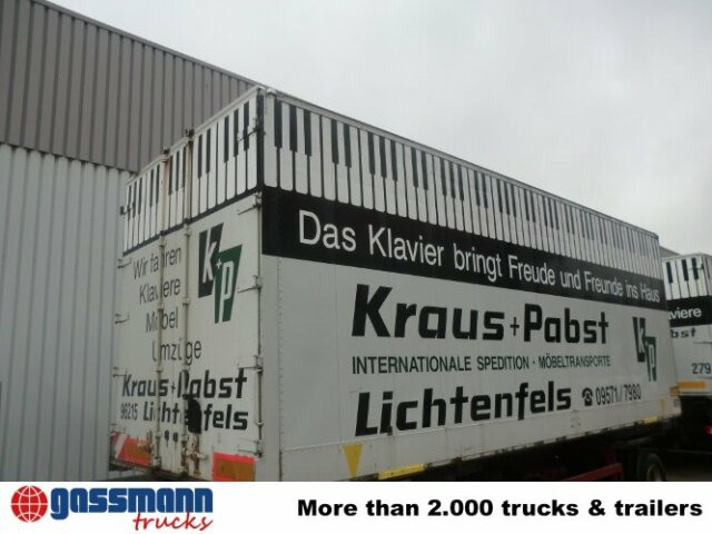 WB Wechselbrücke Koffer, 12x VORHANDEN! - Camión portacontenedore/ Intercambiable: foto 2 WB Wechselbrücke Koffer, 12x VORHANDEN! - Camión portacontenedore/ Intercambiable: foto 2