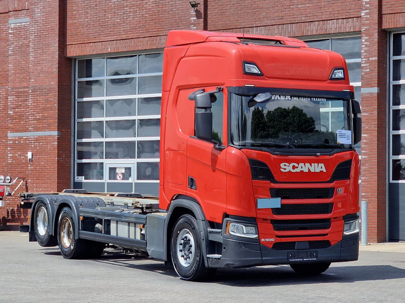 Scania R500 NGS Highline 6x2 - BDF - 495 WB - Retarder - Full air - Camión portacontenedore/ Intercambiable: foto 1 Scania R500 NGS Highline 6x2 - BDF - 495 WB - Retarder - Full air - Camión portacontenedore/ Intercambiable: foto 1