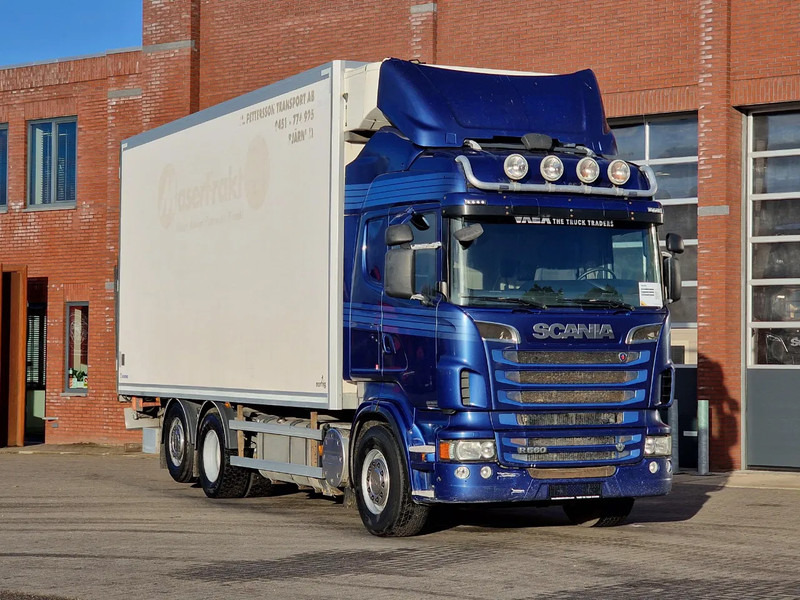 Scania R560 V8 Topline 6x2*4 - Frigo - Loadlift - Full air - Euro 5 - Camión frigorífico: foto 1 Scania R560 V8 Topline 6x2*4 - Frigo - Loadlift - Full air - Euro 5 - Camión frigorífico: foto 1