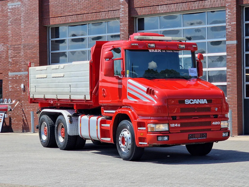 Scania T124-420 6x4 - Tipper - Retarder - Full steel - HUB Reduction - Manual gearbox - Camión volquete: foto 3 Scania T124-420 6x4 - Tipper - Retarder - Full steel - HUB Reduction - Manual gearbox - Camión volquete: foto 3