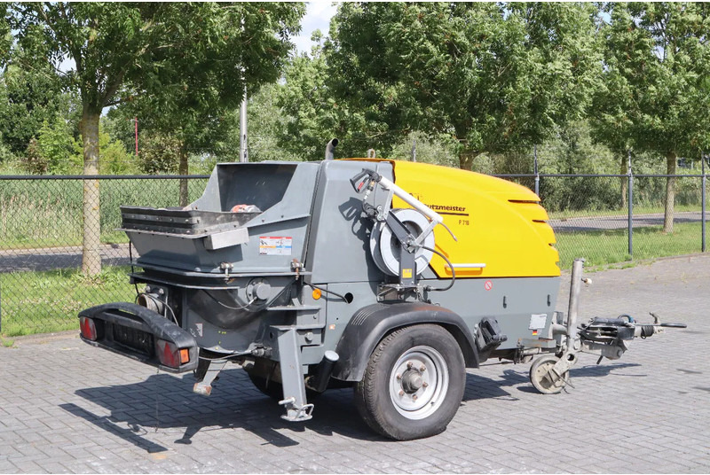Putzmeister P718 TD | CONCRETE PUMP | LOW HOURS - Bomba de hormigon estacionaria: foto 3 Putzmeister P718 TD | CONCRETE PUMP | LOW HOURS - Bomba de hormigon estacionaria: foto 3