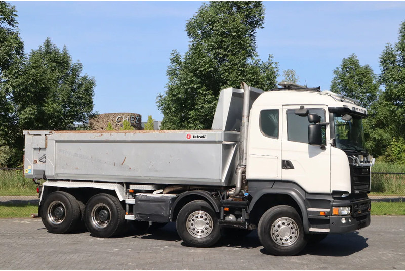 Scania R580 V8 | 8X4 | FULL STEEL | BIG AXLES | RETARDER | EURO 6 - Camión volquete: foto 3 Scania R580 V8 | 8X4 | FULL STEEL | BIG AXLES | RETARDER | EURO 6 - Camión volquete: foto 3