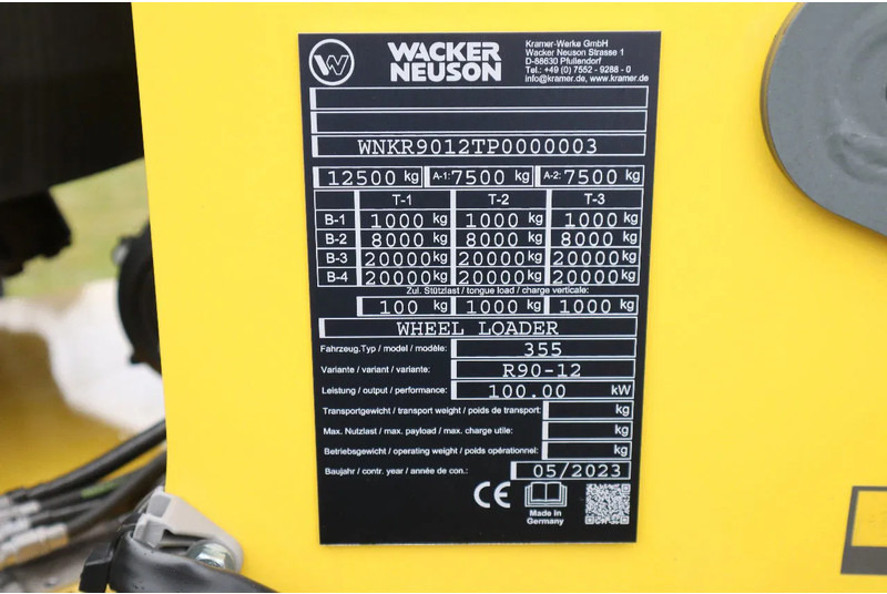Cargadora de ruedas WACKER NEUSON WL95 | NEW - UNUSED | 40 KM/H | FULL OPTION!: foto 20