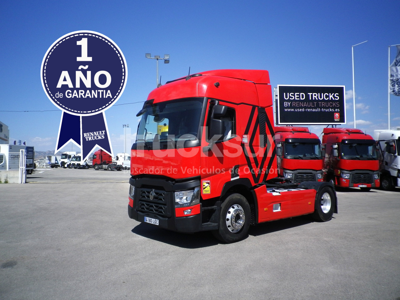 Cabeza tractora RENAULT T520 SLEEPER CAB: foto 1