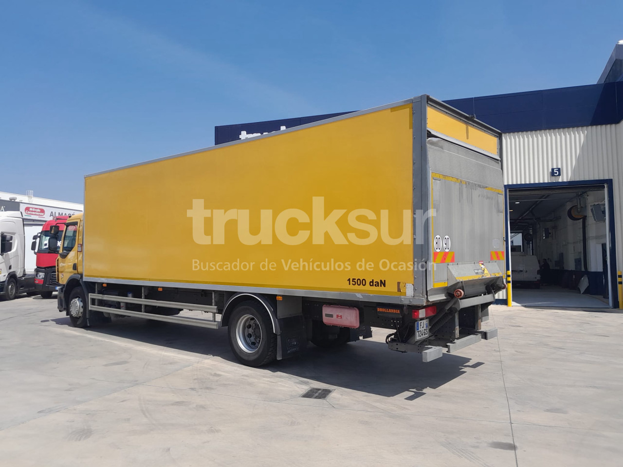 RENAULT D280.18 21P - Camión caja cerrada: foto 4 RENAULT D280.18 21P - Camión caja cerrada: foto 4