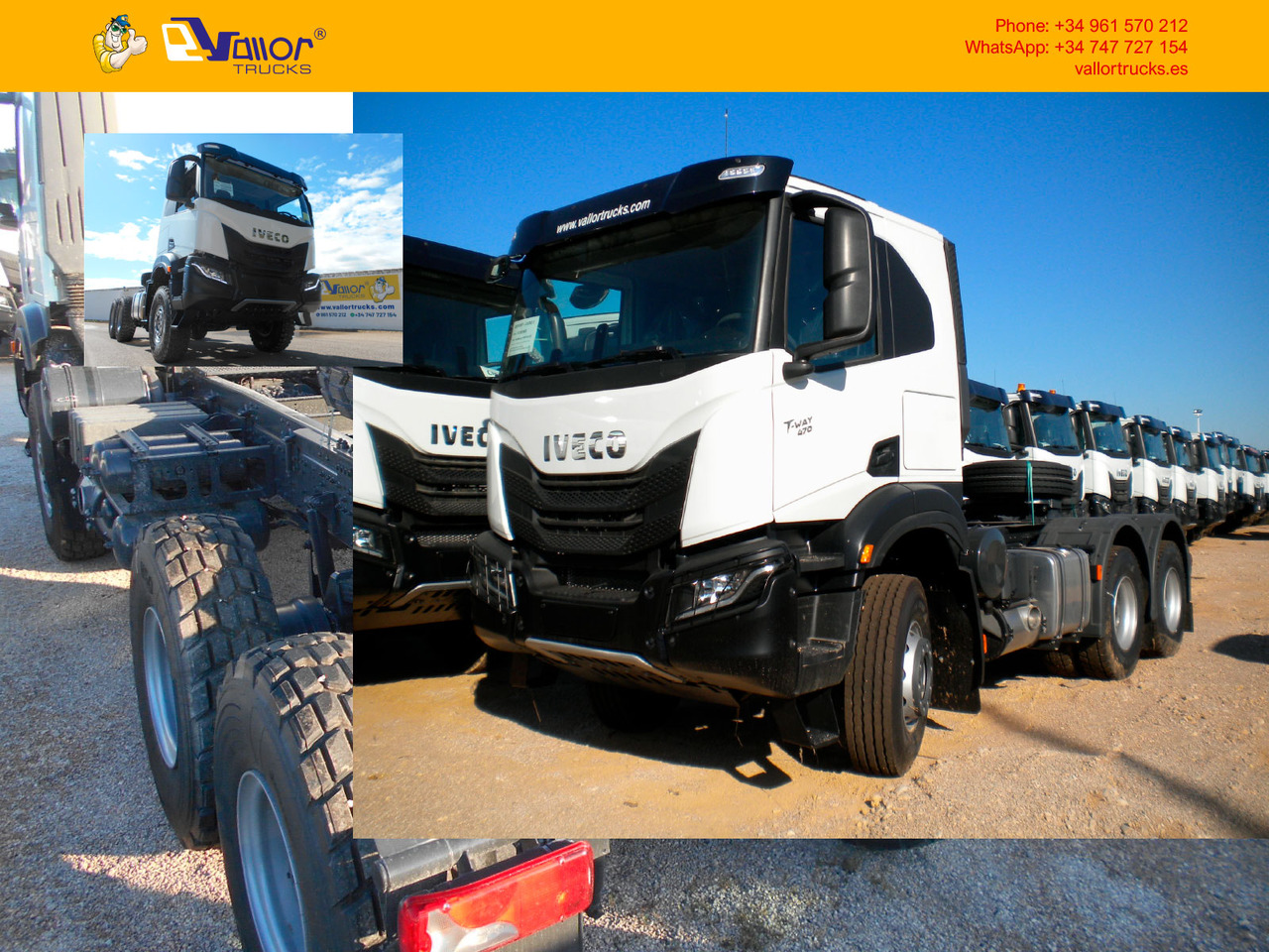 IVECO TWAY 6x4 - TRUCK FOR EXPORT - Cabeza tractora: foto 1 IVECO TWAY 6x4 - TRUCK FOR EXPORT - Cabeza tractora: foto 1