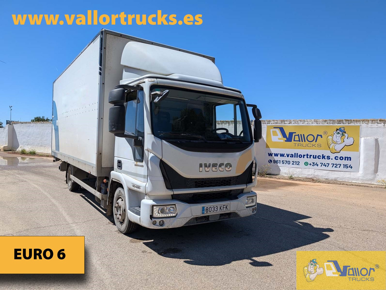 IVECO Eurocargo 90E220 - Camión caja cerrada: foto 2 IVECO Eurocargo 90E220 - Camión caja cerrada: foto 2