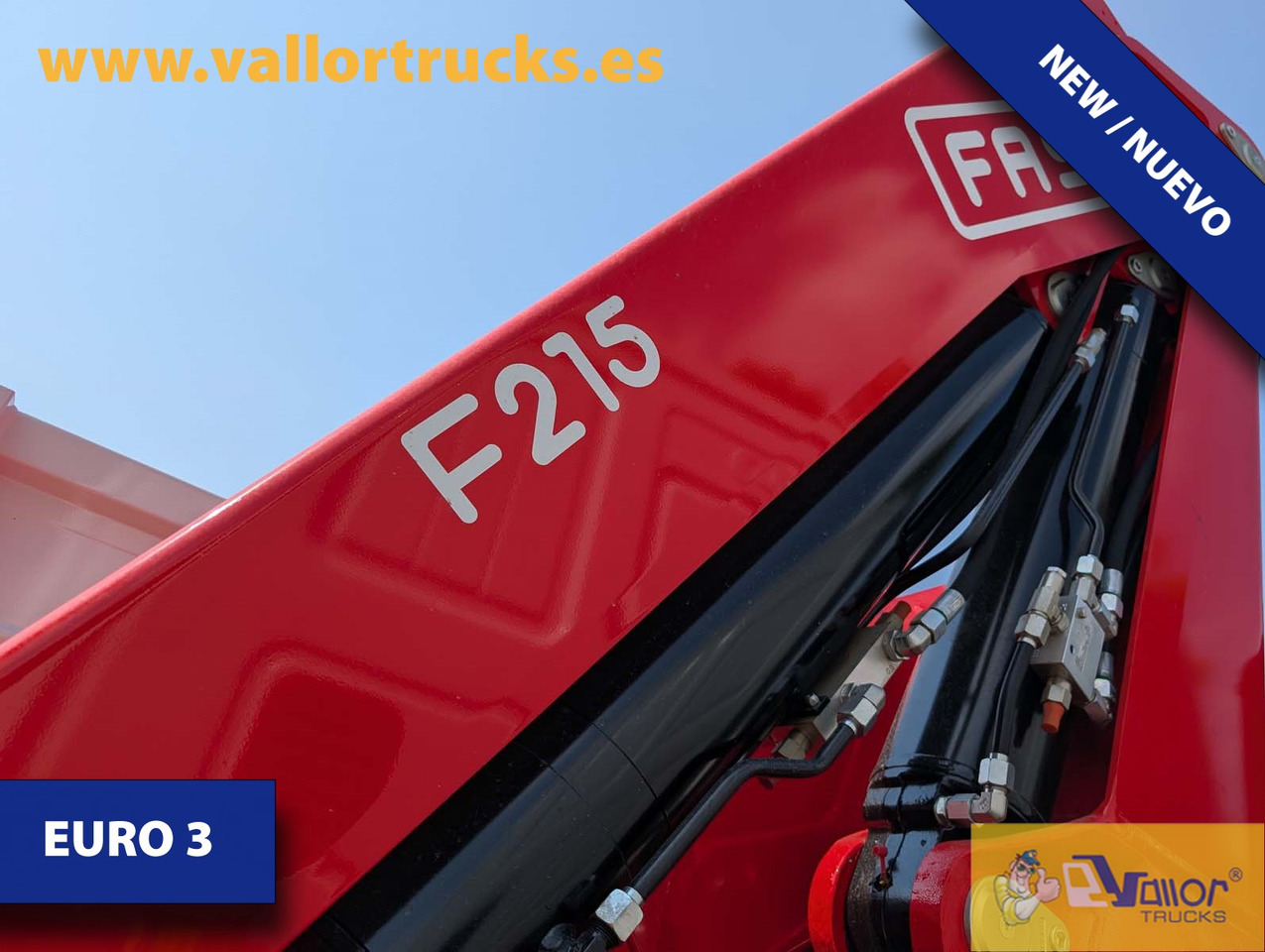 IVECO TWAY 470 FASSI ONLY EXPORT OUT EU - Camión grúa: foto 4 IVECO TWAY 470 FASSI ONLY EXPORT OUT EU - Camión grúa: foto 4