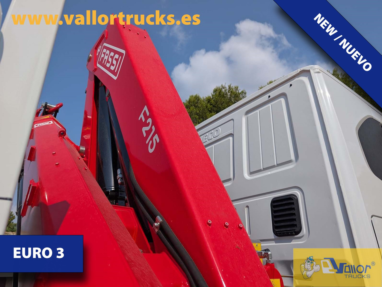 IVECO TWAY 470 FASSI ONLY EXPORT OUT EU - Camión grúa: foto 3 IVECO TWAY 470 FASSI ONLY EXPORT OUT EU - Camión grúa: foto 3
