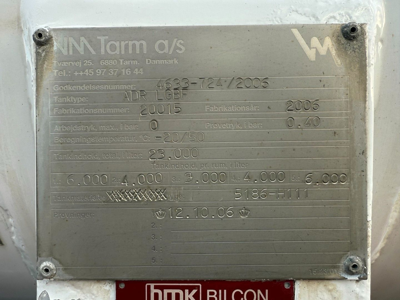 Camión cisterna MAN TGS 35.480 8x2*6 Euro 6 23.000 l ADR Tanktruck: foto 10 Camión cisterna MAN TGS 35.480 8x2*6 Euro 6 23.000 l ADR Tanktruck: foto 10