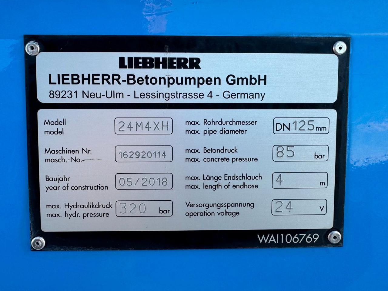 Bomba de hormigón Scania P410 6x4 Liebherr THP 140 H 24 M4XH Concretepump: foto 10 Bomba de hormigón Scania P410 6x4 Liebherr THP 140 H 24 M4XH Concretepump: foto 10
