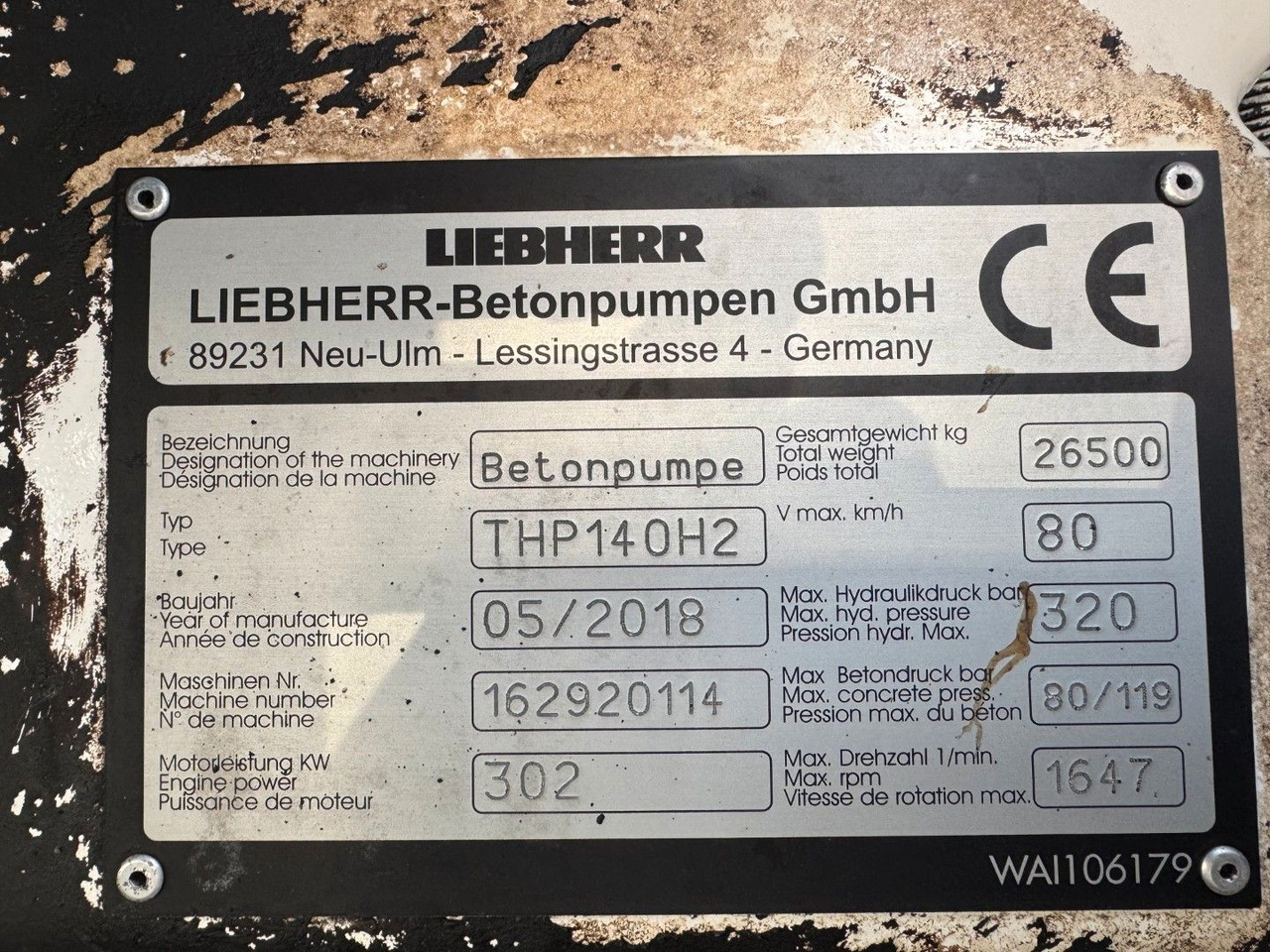 Bomba de hormigón Scania P410 6x4 Liebherr THP 140 H 24 M4XH Concretepump: foto 11 Bomba de hormigón Scania P410 6x4 Liebherr THP 140 H 24 M4XH Concretepump: foto 11