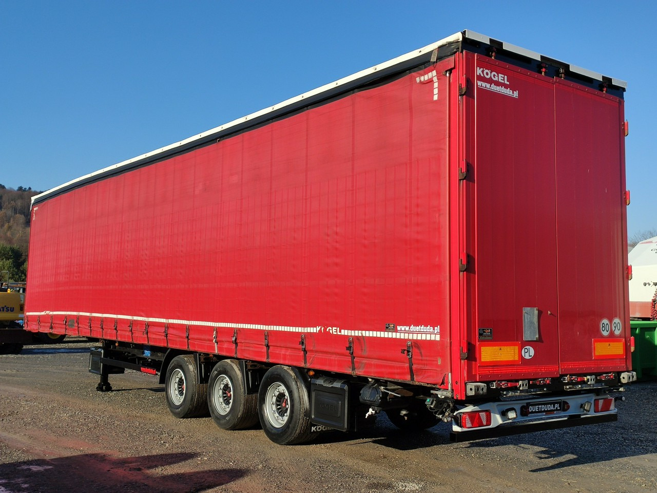 Semirremolque lona Kogel SN24 Firana Mega Oś Podnoszona: foto 10 Semirremolque lona Kogel SN24 Firana Mega Oś Podnoszona: foto 10