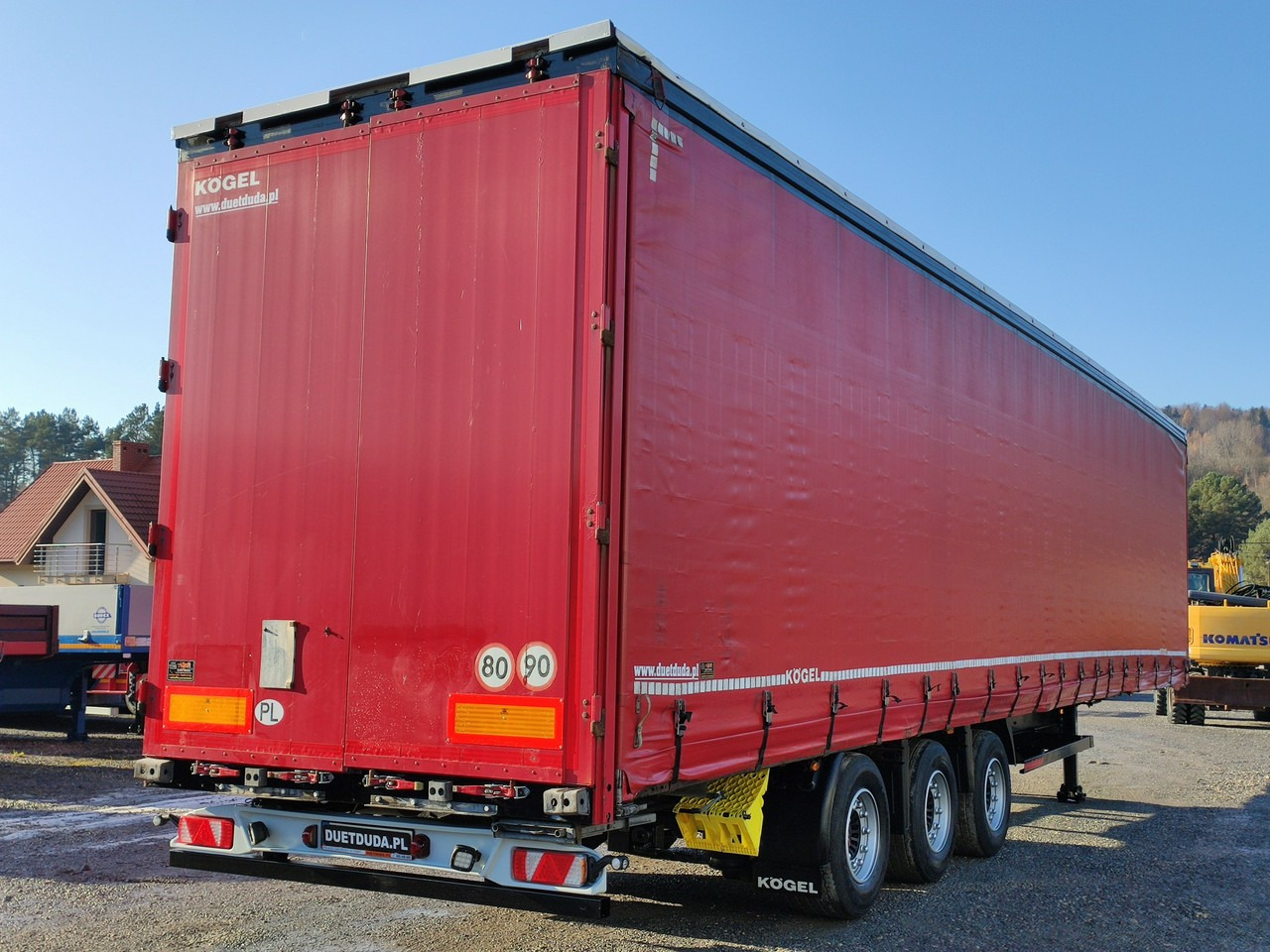 Semirremolque lona Kogel SN24 Firana Mega Oś Podnoszona: foto 21 Semirremolque lona Kogel SN24 Firana Mega Oś Podnoszona: foto 21