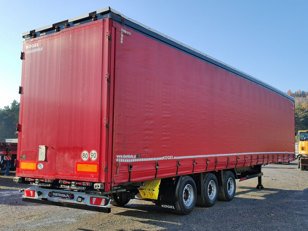 Semirremolque lona Kogel SN24 Firana Mega Oś Podnoszona: foto 19 Semirremolque lona Kogel SN24 Firana Mega Oś Podnoszona: foto 19