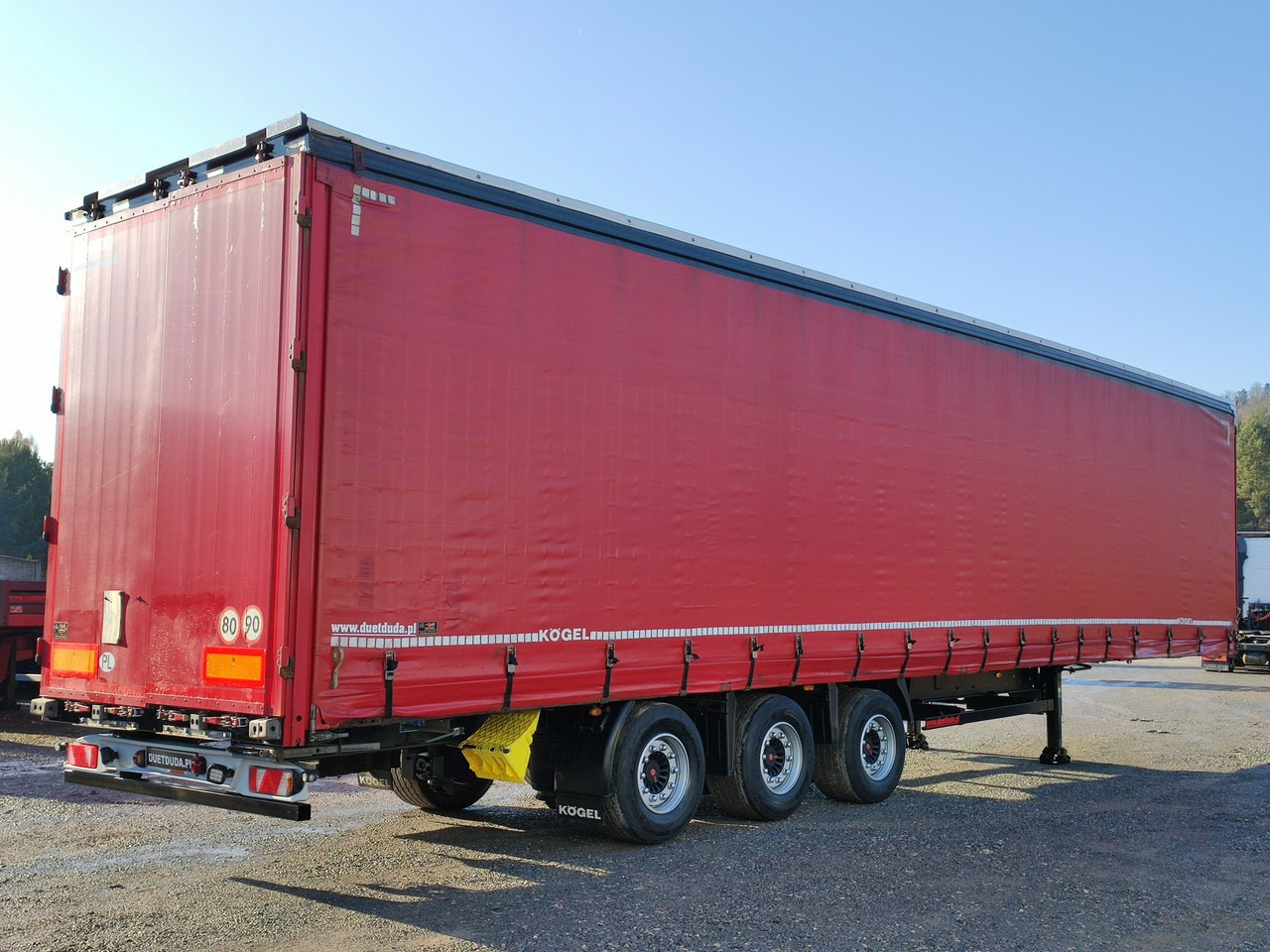 Semirremolque lona Kogel SN24 Firana Mega Oś Podnoszona: foto 13 Semirremolque lona Kogel SN24 Firana Mega Oś Podnoszona: foto 13