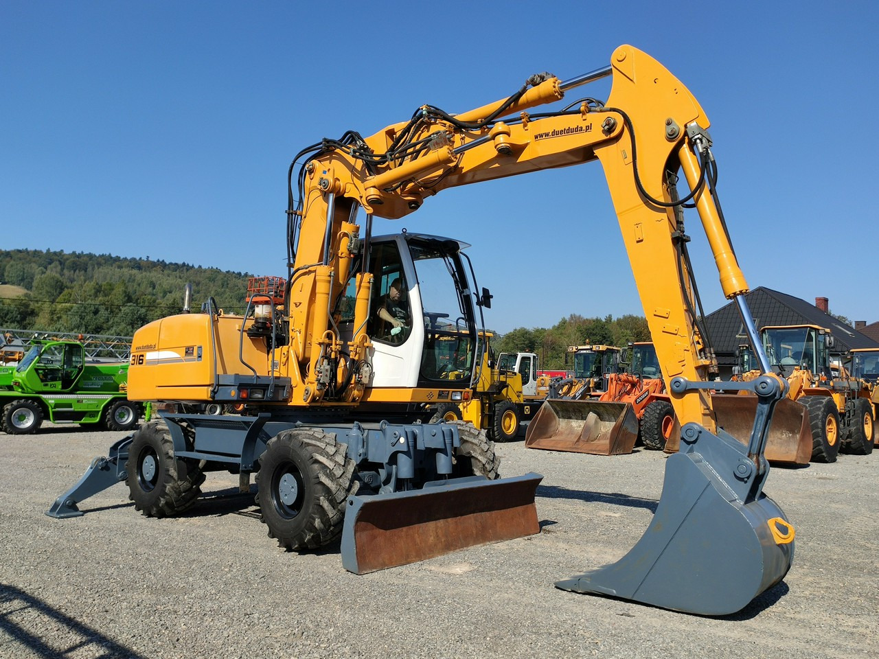 Liebherr A316 Maszyna po Pełnym Tulejowaniu Bez Luzów i Wycieków - Excavadora de ruedas: foto 2 Liebherr A316 Maszyna po Pełnym Tulejowaniu Bez Luzów i Wycieków - Excavadora de ruedas: foto 2