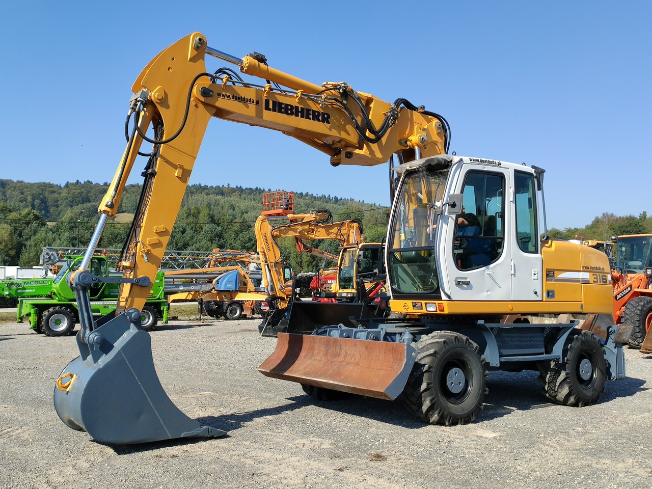 Liebherr A316 Maszyna po Pełnym Tulejowaniu Bez Luzów i Wycieków - Excavadora de ruedas: foto 1 Liebherr A316 Maszyna po Pełnym Tulejowaniu Bez Luzów i Wycieków - Excavadora de ruedas: foto 1
