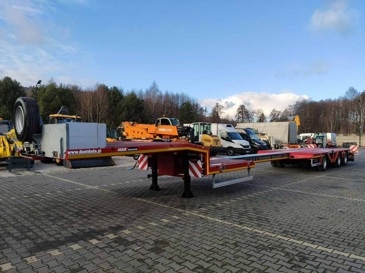 MAX Trailer 3-Osie Oś skrętna Oś Podnoszona Nooteboom - Semirremolque góndola rebajadas: foto 2 MAX Trailer 3-Osie Oś skrętna Oś Podnoszona Nooteboom - Semirremolque góndola rebajadas: foto 2