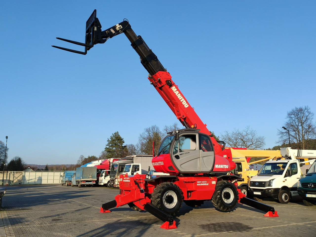 Manitou MRT 1850 ROTO Teleskopowa Obrotowa Dźwig 2150,2140,2540 - Manipulador telescópico: foto 2 Manitou MRT 1850 ROTO Teleskopowa Obrotowa Dźwig 2150,2140,2540 - Manipulador telescópico: foto 2