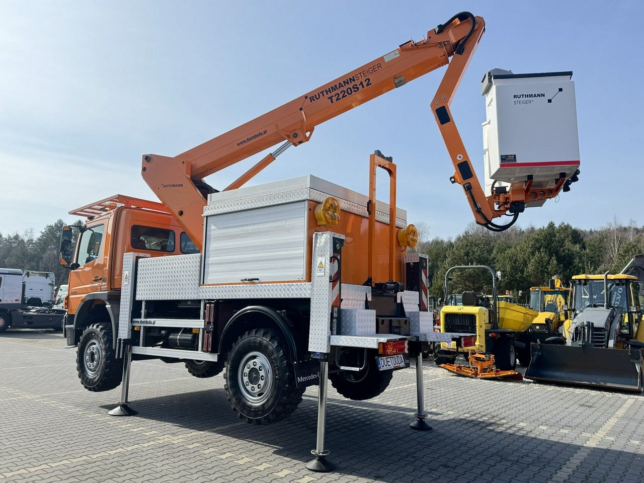 Mercedes Atego 1324 4x4 Zwyżka RUTHMANN STEIGER T220S12 Podnośnik Koszowy - Camión con plataforma elevadora: foto 5 Mercedes Atego 1324 4x4 Zwyżka RUTHMANN STEIGER T220S12 Podnośnik Koszowy - Camión con plataforma elevadora: foto 5
