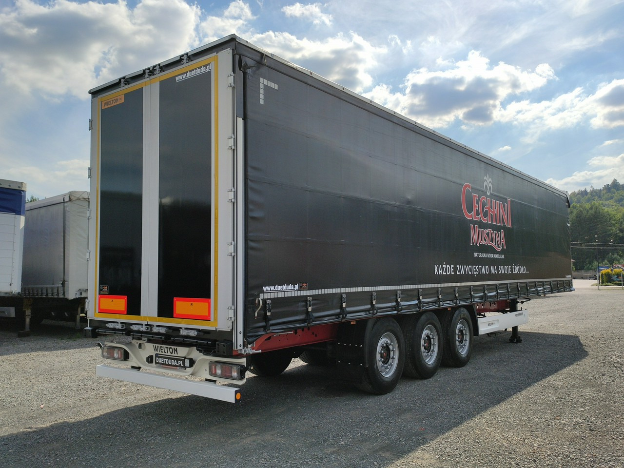 Semirremolque lona Wielton Standart Osie Saf Oś Podnoszona Super Stan: foto 8