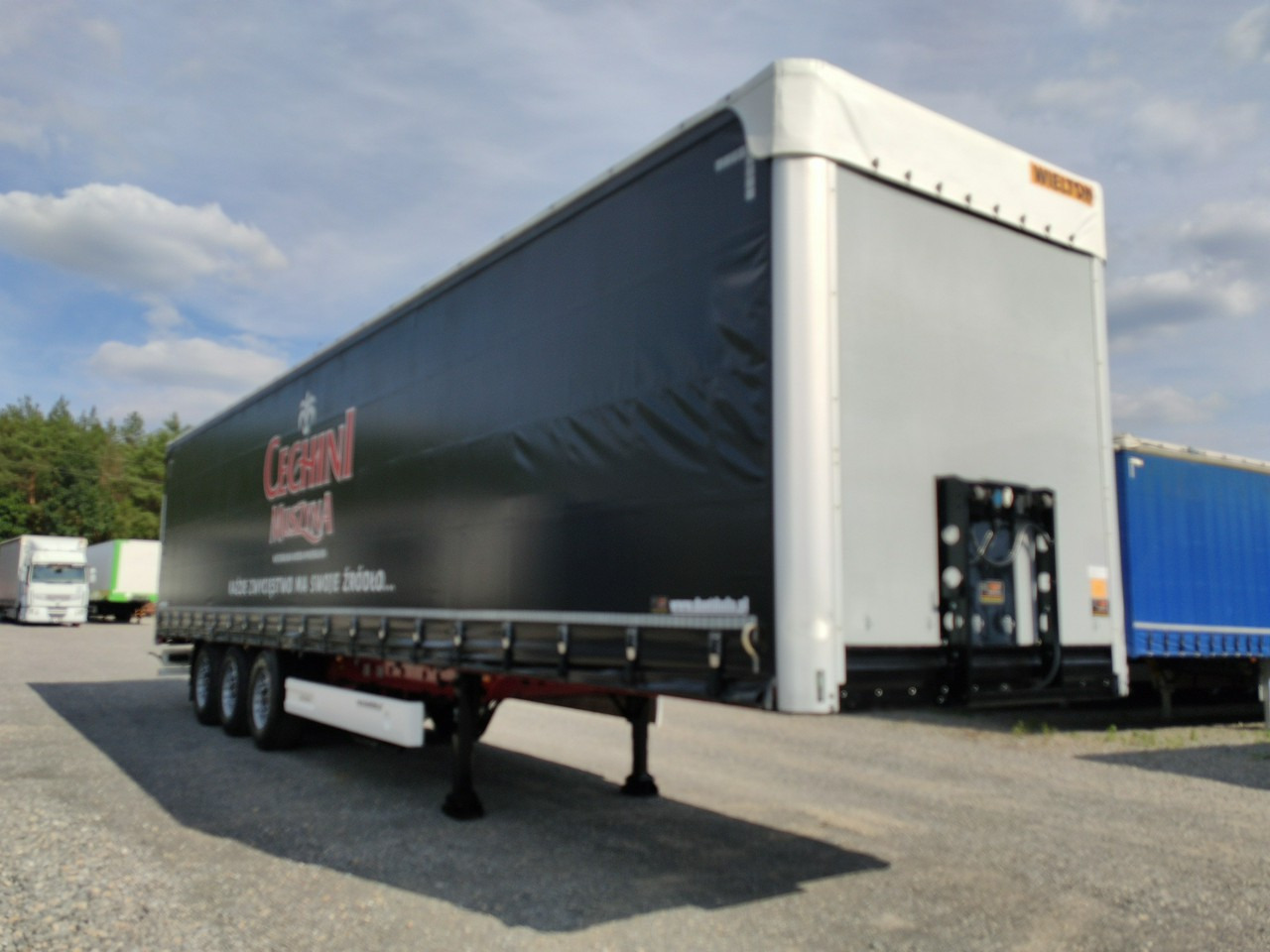 Semirremolque lona Wielton Standart Osie Saf Oś Podnoszona Super Stan: foto 12