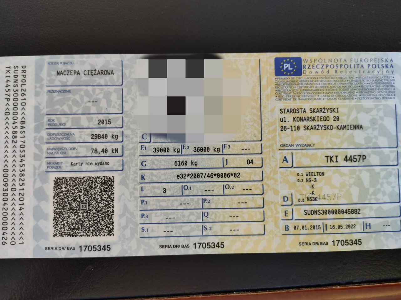 Semirremolque lona Wielton Standart Osie Saf Oś Podnoszona Super Stan: foto 28