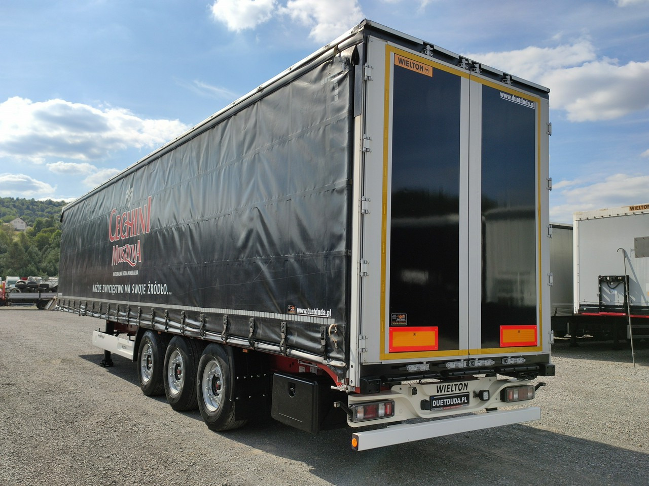 Semirremolque lona Wielton Standart Osie Saf Oś Podnoszona Super Stan: foto 6