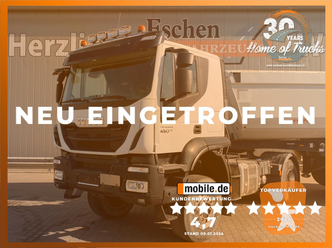 Iveco AT 400/450 4x4 | Trakker*Retarder*Hydraulik*ALU - Cabeza tractora: foto 1 Iveco AT 400/450 4x4 | Trakker*Retarder*Hydraulik*ALU - Cabeza tractora: foto 1