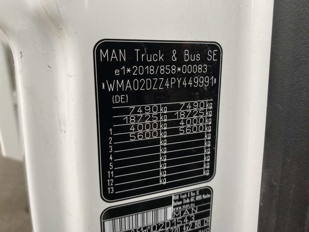 MAN TGL 8.220 4x2 BB - Camión volquete: foto 5 MAN TGL 8.220 4x2 BB - Camión volquete: foto 5