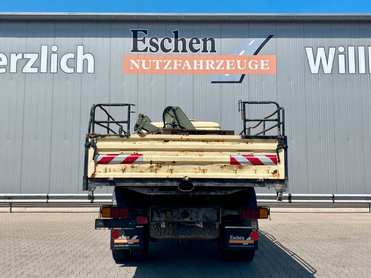 Mercedes-Benz 1017 4x4 Allrad Pritsche | HIAB 060-2 Kran*36TKM - Camión caja abierta, Camión grúa: foto 4 Mercedes-Benz 1017 4x4 Allrad Pritsche | HIAB 060-2 Kran*36TKM - Camión caja abierta, Camión grúa: foto 4