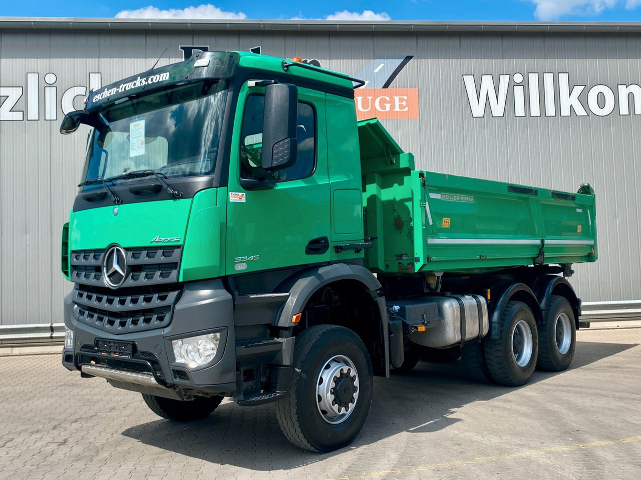 Mercedes-Benz 3345 Arocs 6x6 | MEILLER*Bordmatik*AHK*Blatt*AC - Camión volquete: foto 2 Mercedes-Benz 3345 Arocs 6x6 | MEILLER*Bordmatik*AHK*Blatt*AC - Camión volquete: foto 2