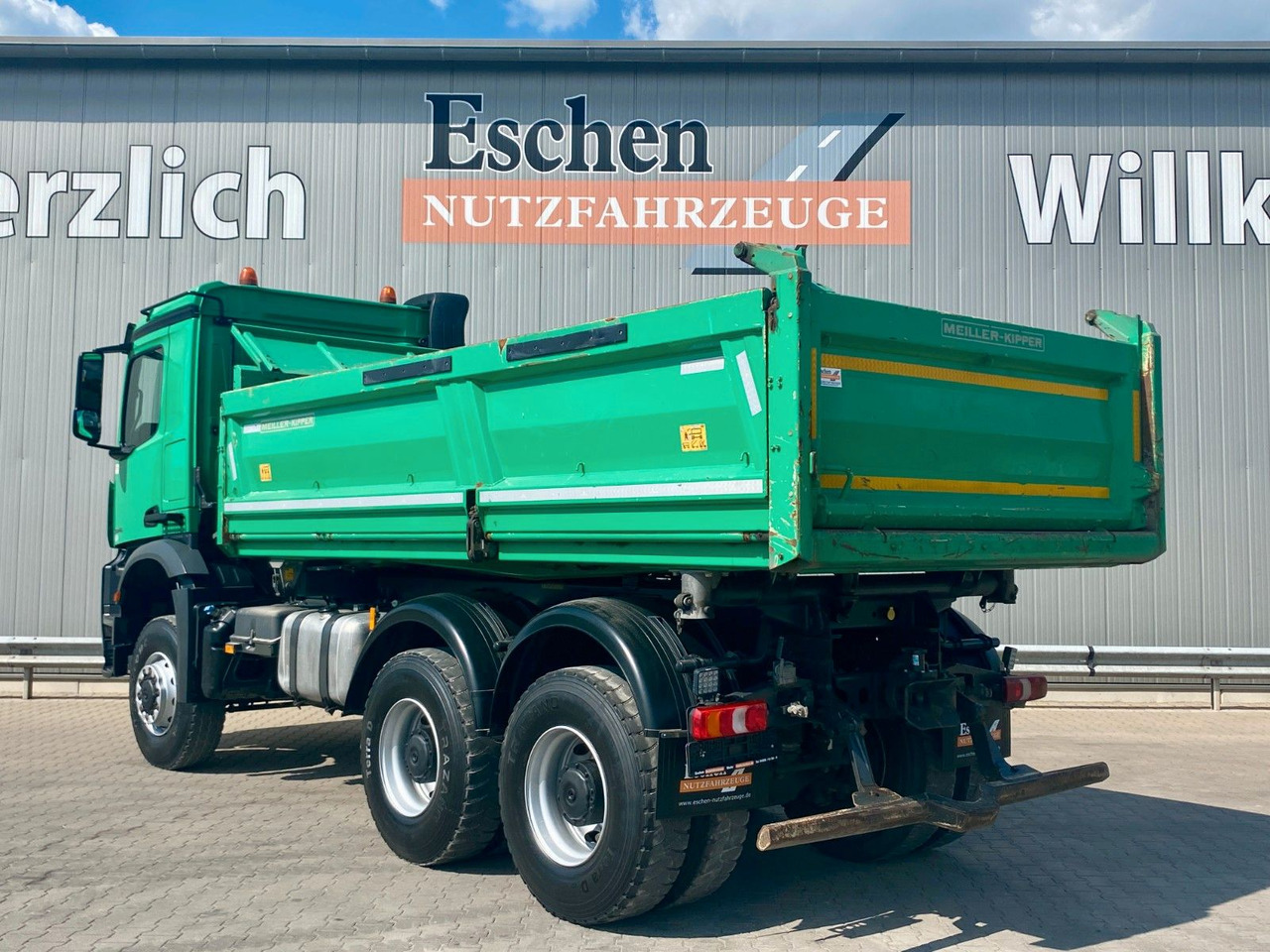 Mercedes-Benz 3345 Arocs 6x6 | MEILLER*Bordmatik*AHK*Blatt*AC - Camión volquete: foto 4 Mercedes-Benz 3345 Arocs 6x6 | MEILLER*Bordmatik*AHK*Blatt*AC - Camión volquete: foto 4