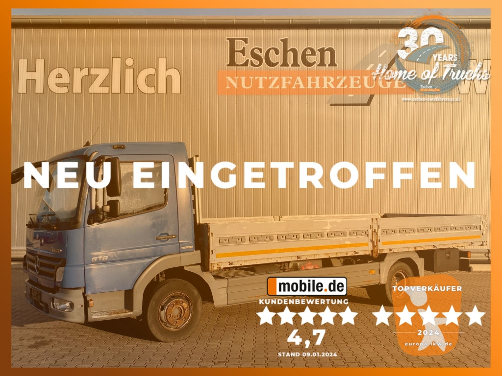 Mercedes-Benz 818 Atego - Camión caja abierta: foto 1 Mercedes-Benz 818 Atego - Camión caja abierta: foto 1