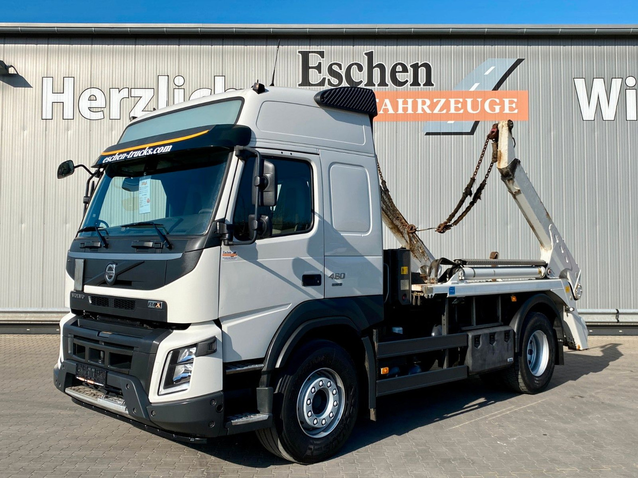 Volvo FMX 460 Bremse NEU*Fernverkehr*MEILLER A12T*Funk Volvo FMX 460 Bremse NEU*Fernverkehr*MEILLER A12T*Funk - Camión portacontenedor de cadenas: foto 2 Volvo FMX 460 Bremse NEU*Fernverkehr*MEILLER A12T*Funk Volvo FMX 460 Bremse NEU*Fernverkehr*MEILLER A12T*Funk - Camión portacontenedor de cadenas: foto 2