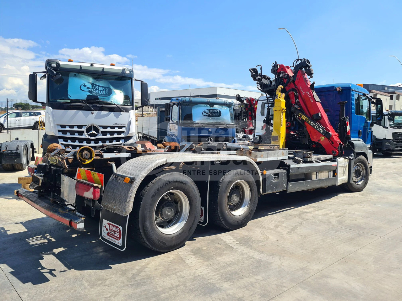 Camión MAN + Epsilon M120Z3 + Gancho Palfinger 20T - Camión multibasculante, Camión grúa: foto 2 Camión MAN + Epsilon M120Z3 + Gancho Palfinger 20T - Camión multibasculante, Camión grúa: foto 2