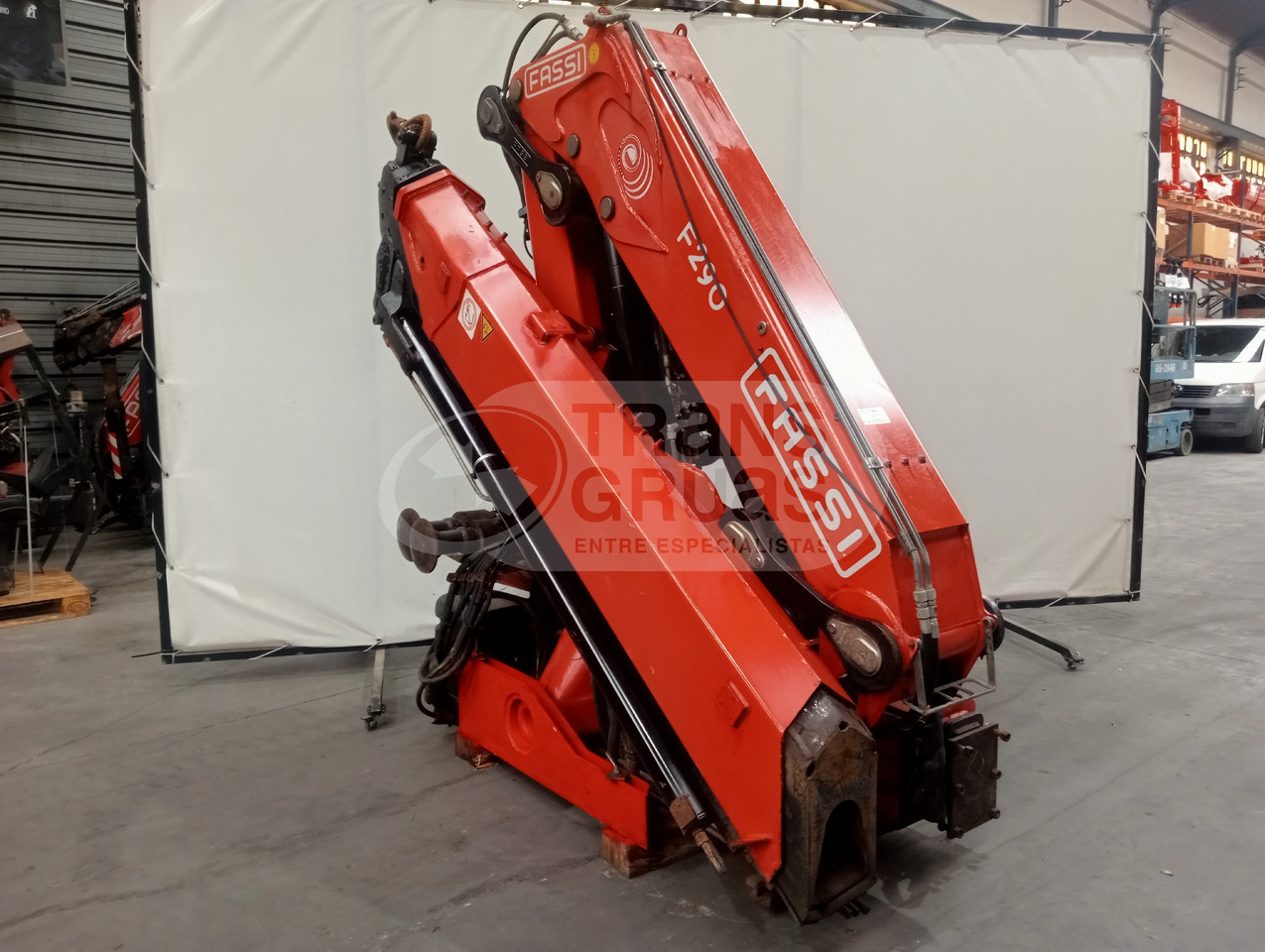 Grúa Fassi F290A.24 - Grúa para camión para Camión: foto 1 Grúa Fassi F290A.24 - Grúa para camión para Camión: foto 1